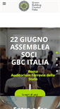 Mobile Screenshot of gbcitalia.org