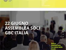 Tablet Screenshot of gbcitalia.org